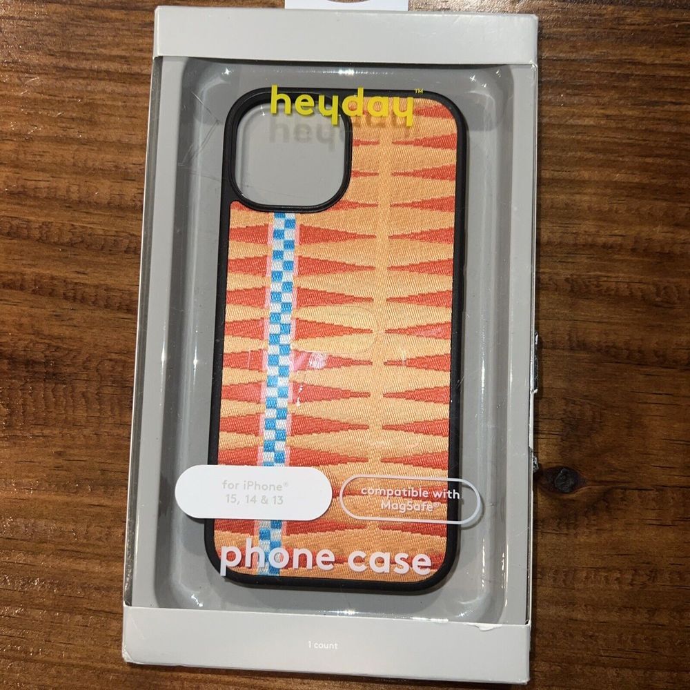 Phone Case for iPhone 13, 14, & 15 by Heyday Target Orange New